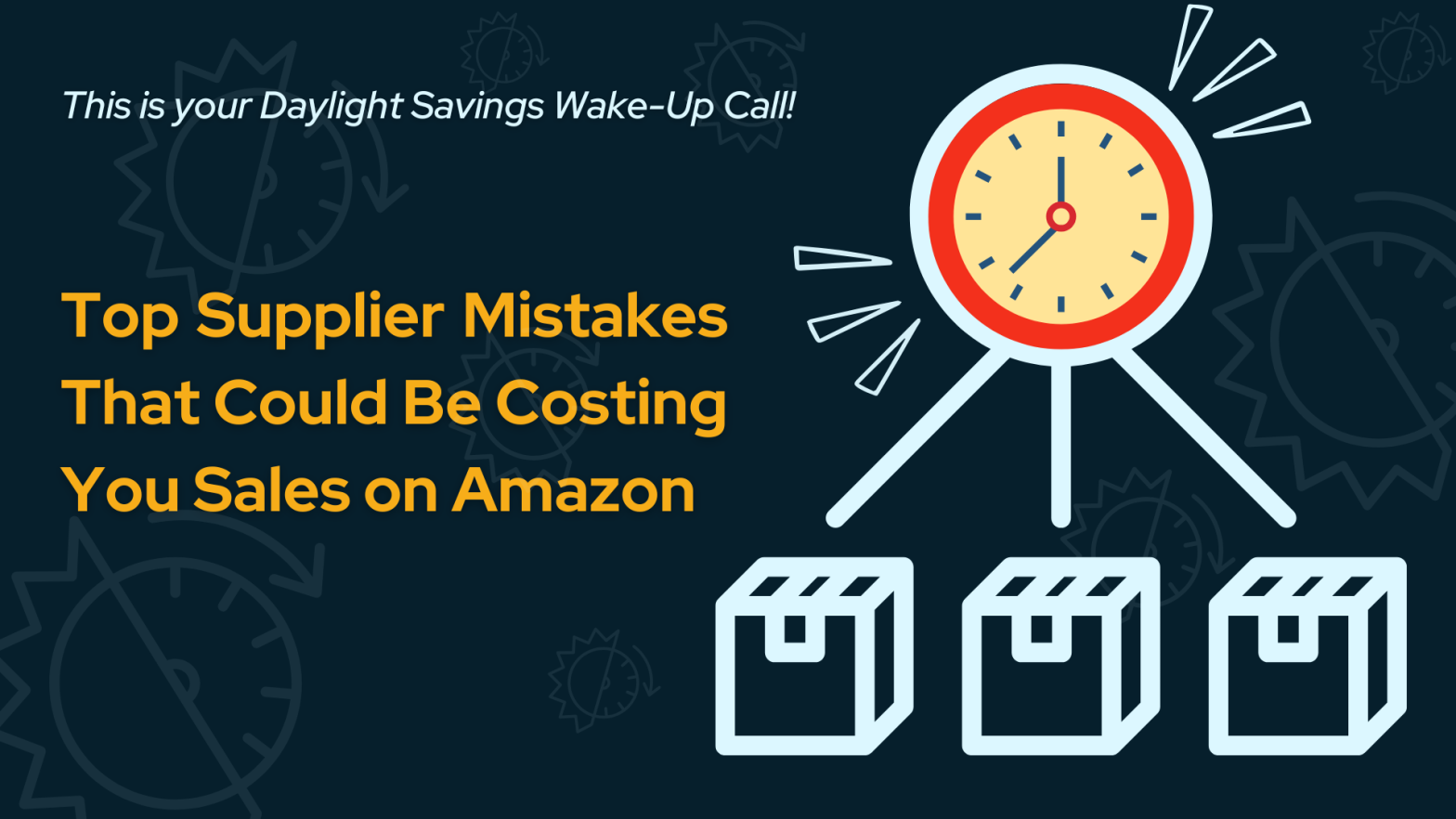 Top Supplier Mistakes You Could Be Costing You Sales on Amazon